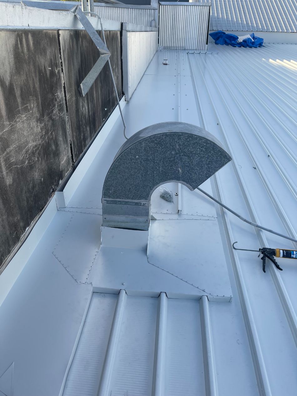 Hook Shape Vent Pipe — Ryan Roofing Australia In Court Carrara, QLD