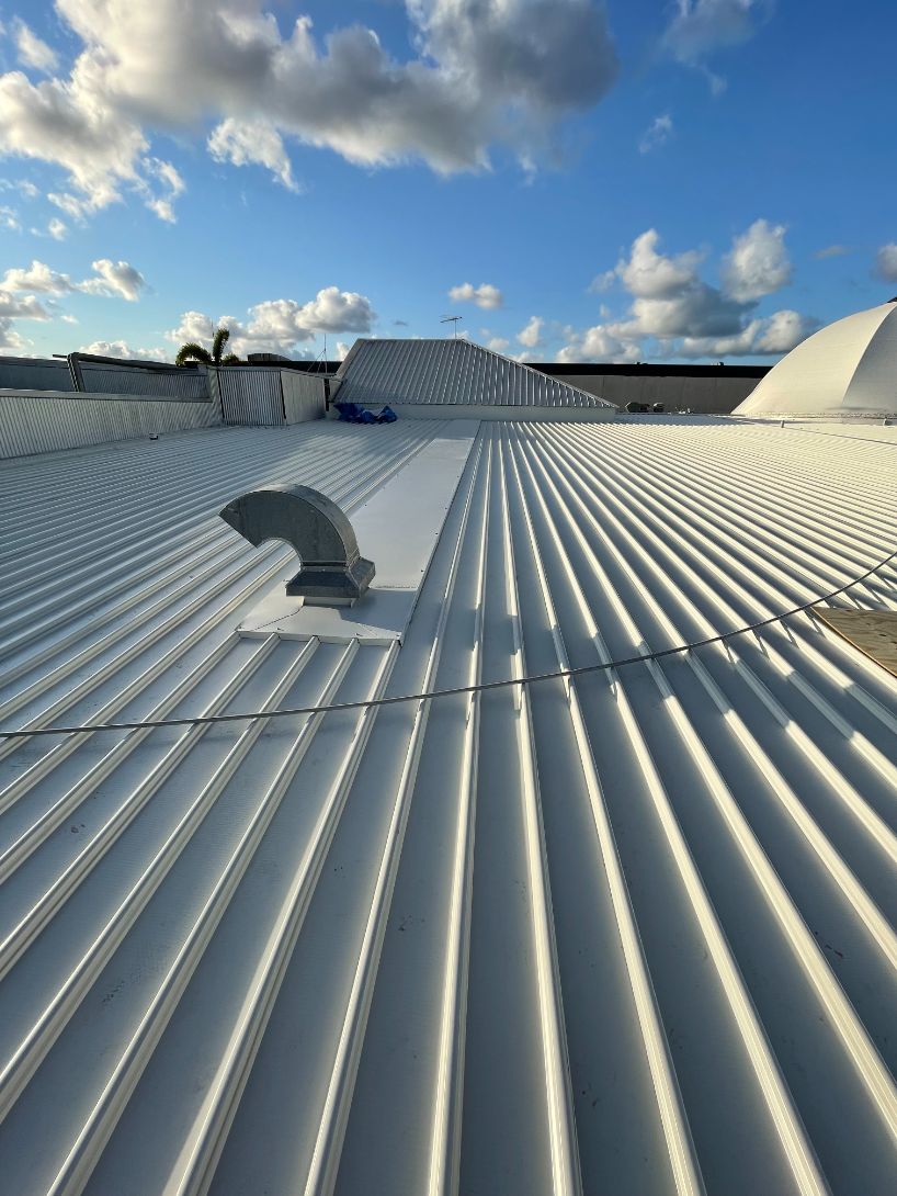Roof with Vent Pipe — Ryan Roofing Australia In Court Carrara, QLD