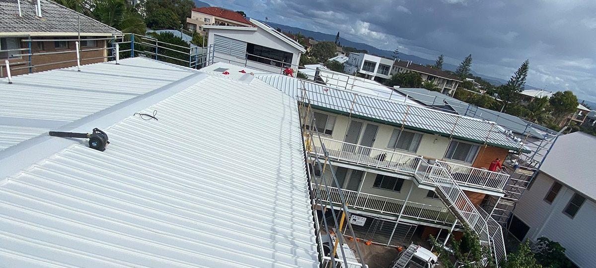 White Roofing — Ryan Roofing Australia In Court Carrara, QLD