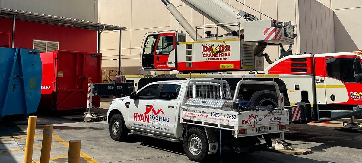 Utility Vehicles — Ryan Roofing Australia In Court Carrara, QLD